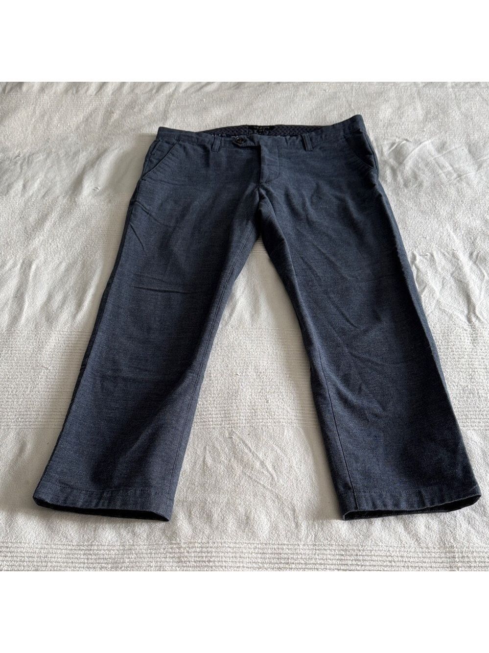 Ted Baker Heather Blue Pants Size 32 Regular